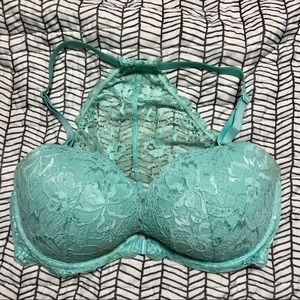 Pink Victoria secret lace back  34DD bra